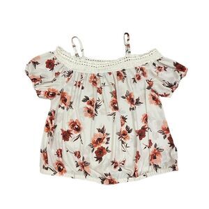 Torrid Cold Shoulder Rose 3X Blouse